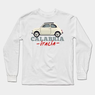 Calabria, Italia - Retro Style Design Long Sleeve T-Shirt